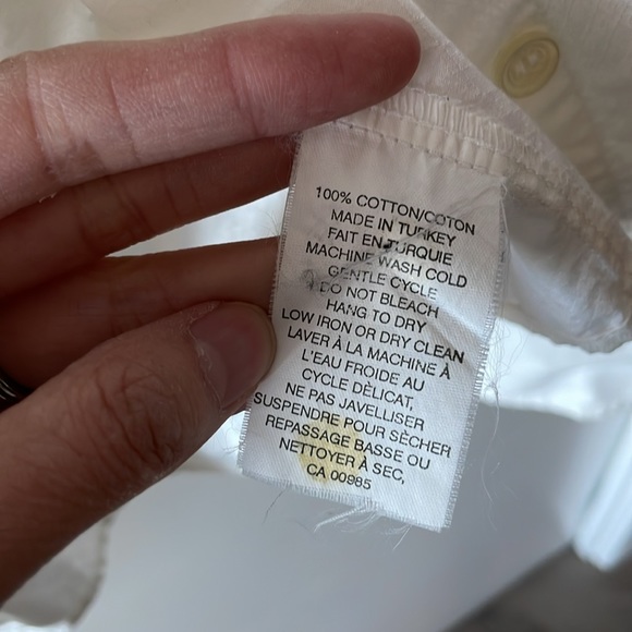 Holt Renfrew White Blouse - Picture 4 of 4